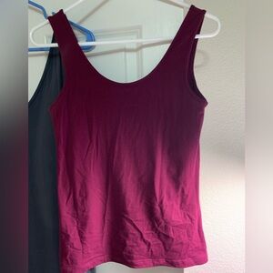 Fair indigo tank top